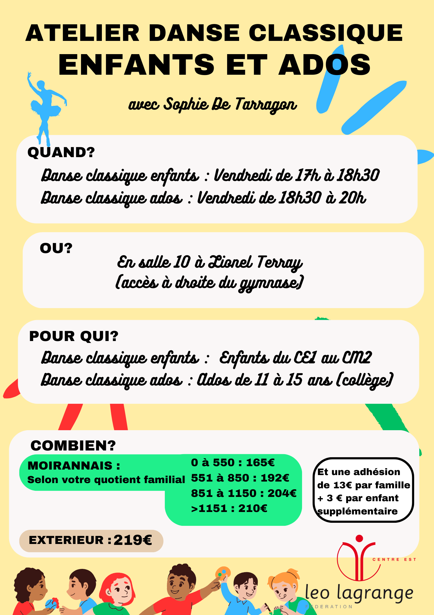 Batterie Enfant – Accueil de loisirs Léo Lagrange Moirans