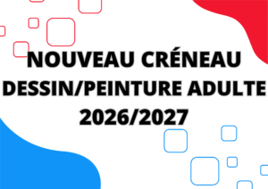 Lire la suite à propos de l’article Nouveau créneau dessin/peinture adultes