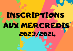 Lire la suite à propos de l’article Inscriptions au centre de loisirs des mercredis