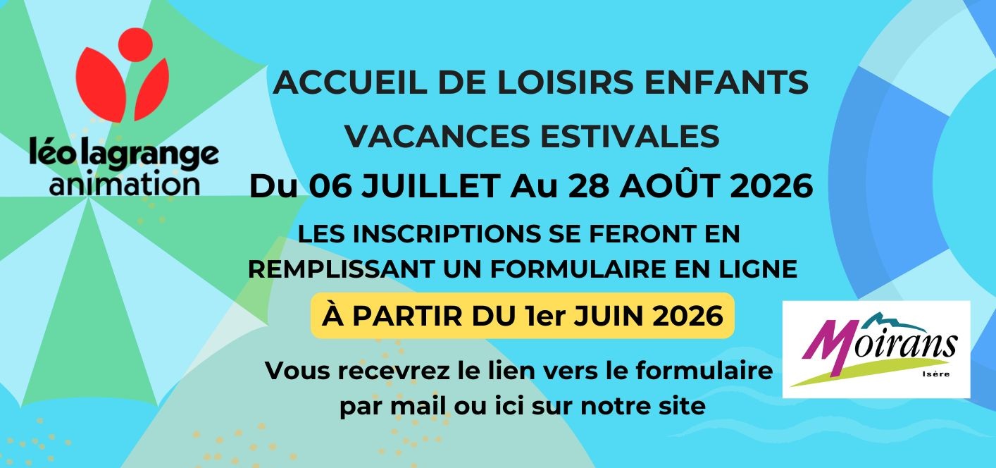 You are currently viewing Ouverture inscription Eté 2026
