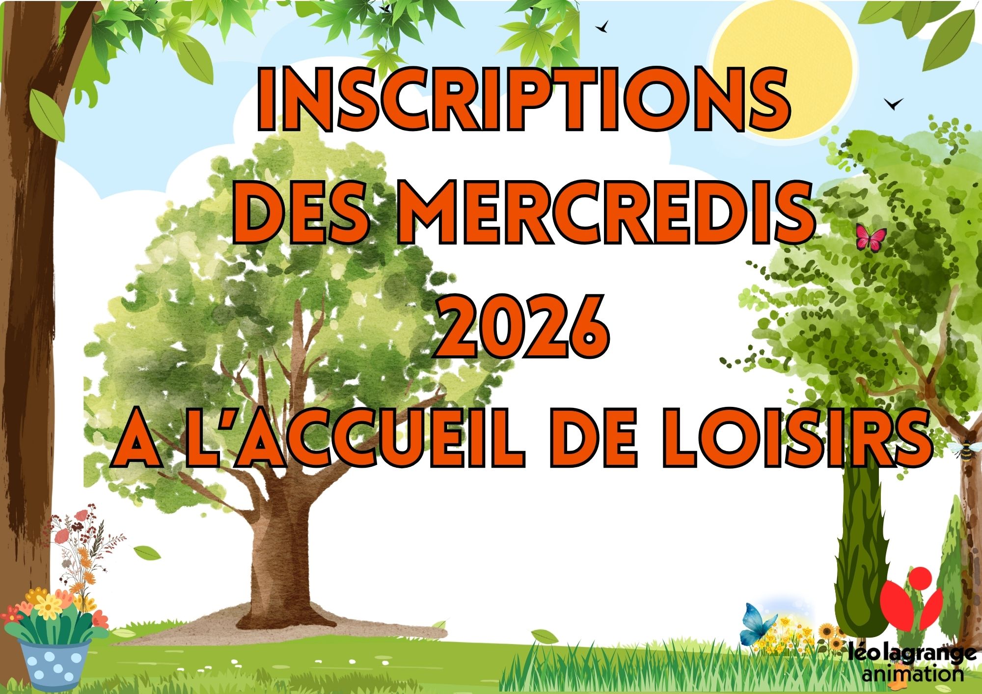 You are currently viewing Ouverture des inscriptions pour les mercredis du 22 avril au 01 juillet 2026