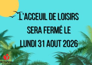 Lire la suite à propos de l’article Accueil de loisirs