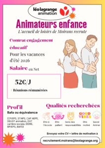 Lire la suite à propos de l’article RECRUTEMENT